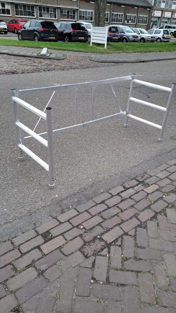Te koop nieuwe Inklapbaar opzet stuk voor Kamersteiger, Nieuw, Ophalen of Verzenden, Euroscaffold, Rolsteiger of Kamersteiger