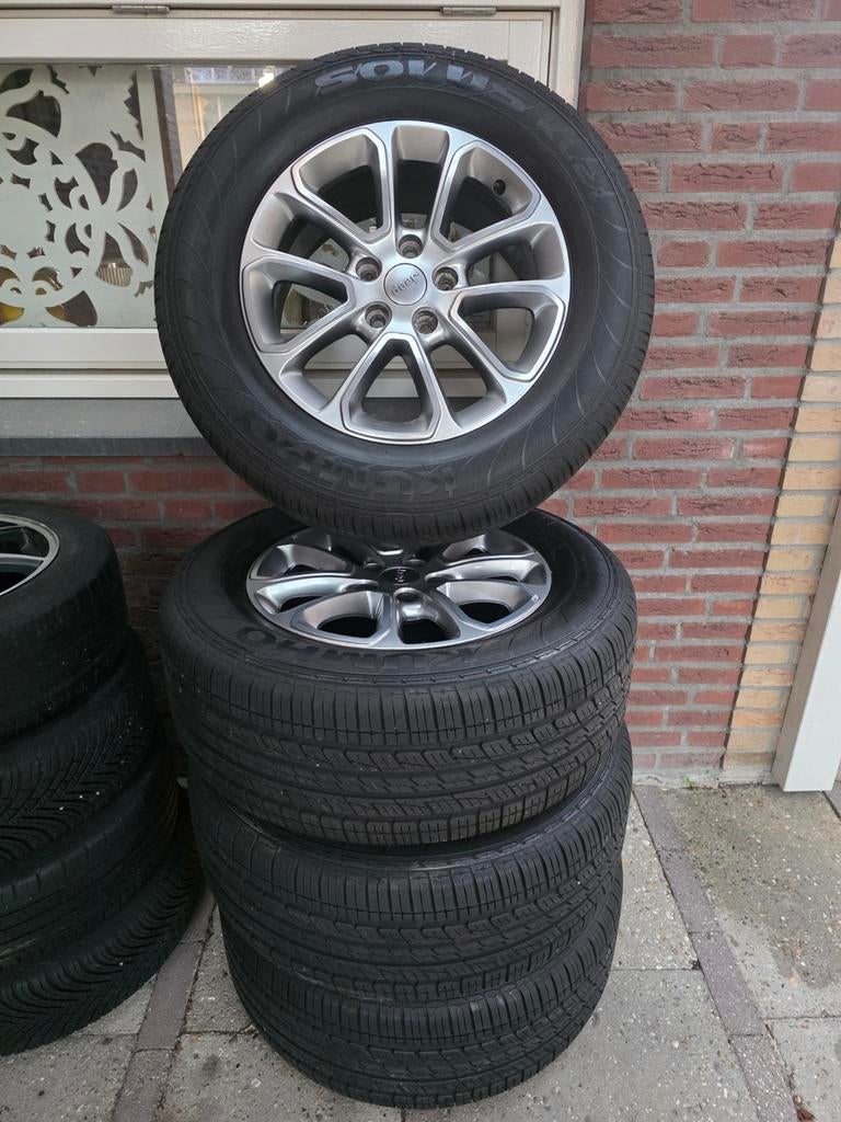 JEEP Grand Cherokee velgen 2011->, Auto-onderdelen, Banden en Velgen, Ophalen, 18 inch, 265 mm, All Season