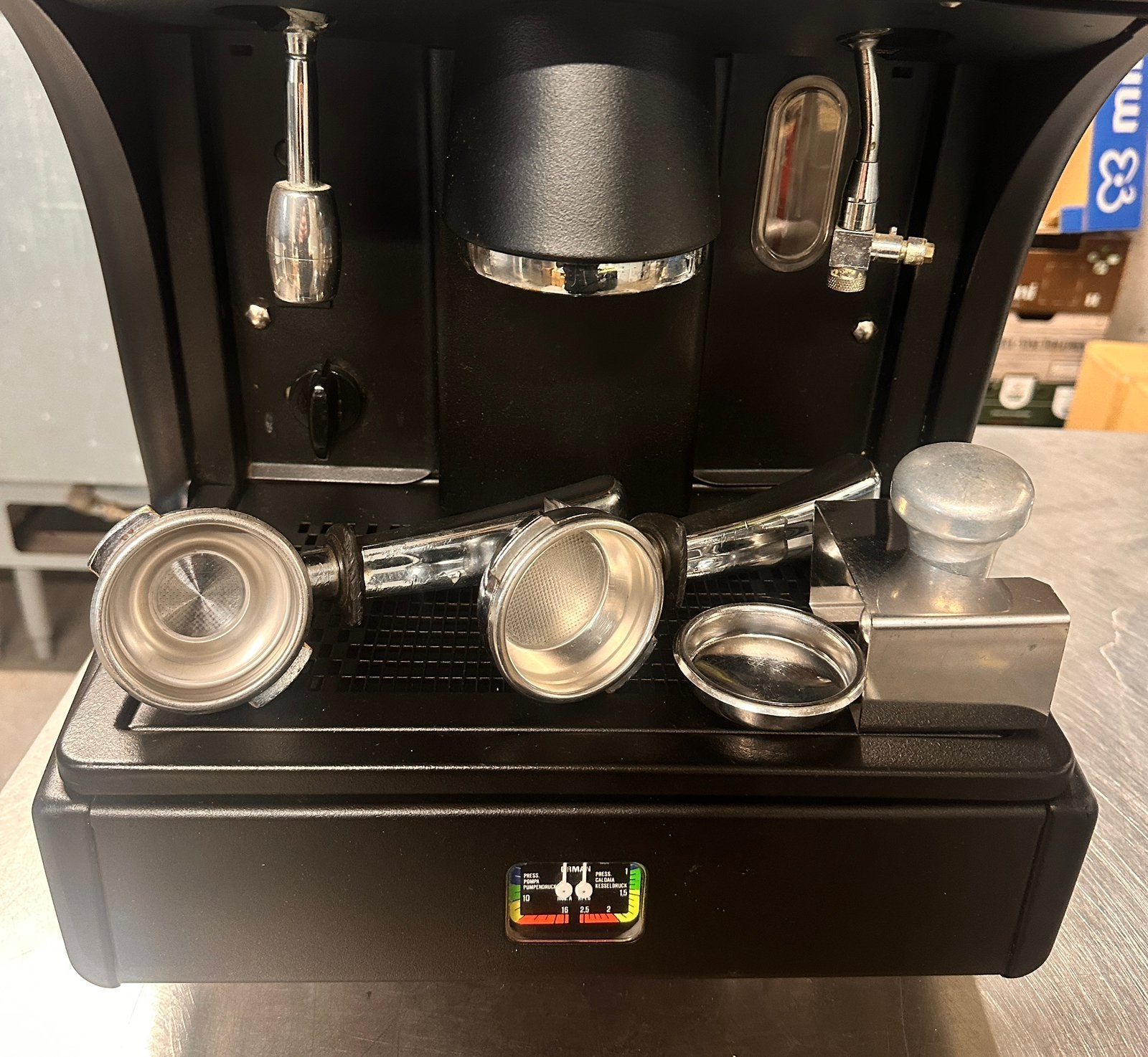 1 groeps astoria perla pistonmachine, Witgoed en Apparatuur, Ophalen, Zo goed als nieuw, Espresso apparaat