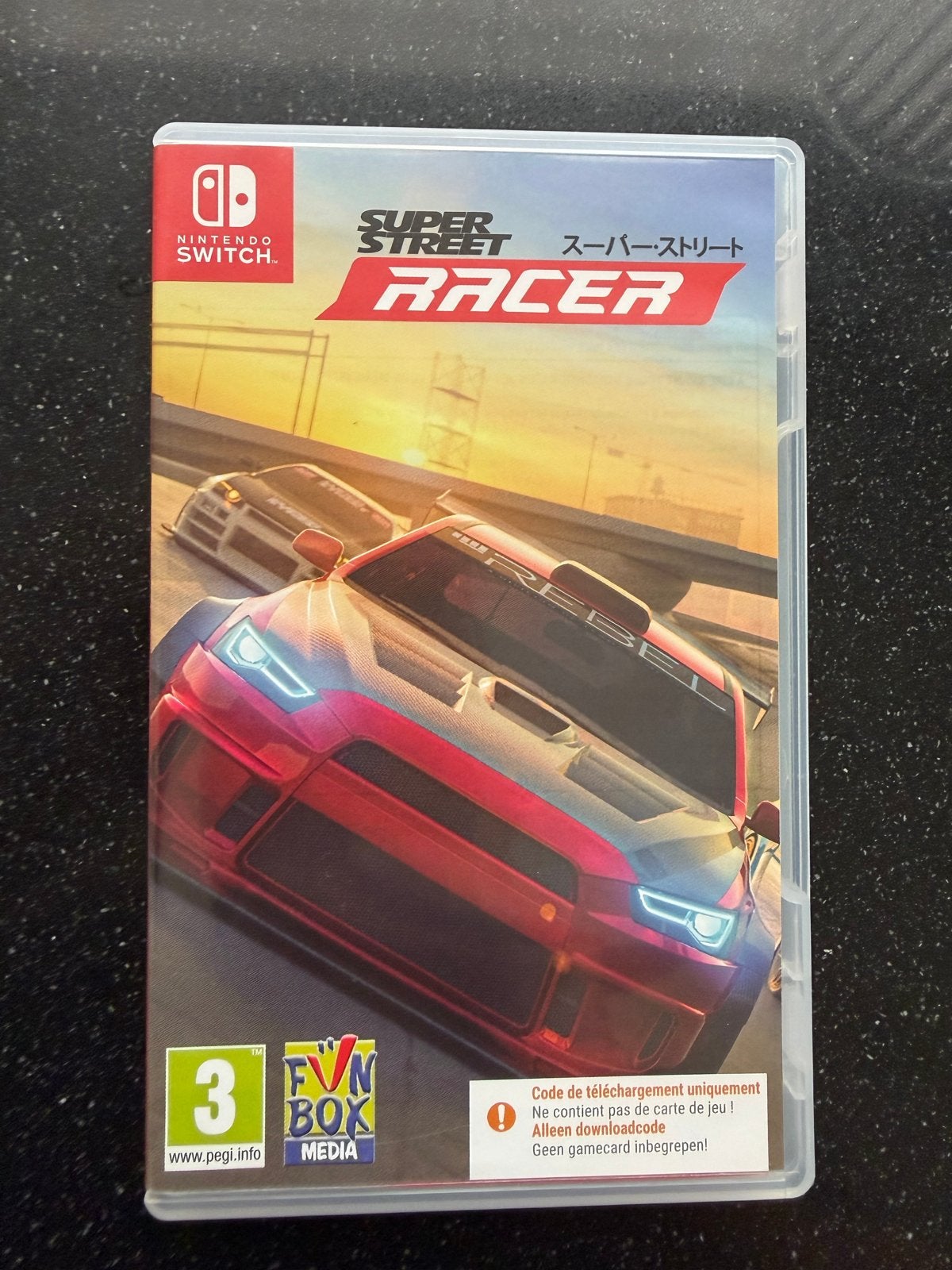Super Street Racer Nintendo Switch (Download Code), 1 speler, Racen en Vliegen, Ophalen of Verzenden, Zo goed als nieuw