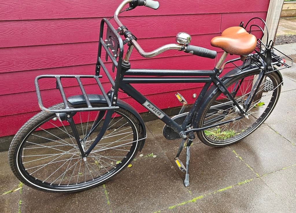 Herenfiets 28", framemaat 50cm, 7 versnellingen, Terugtraprem, Versnellingen, 49 tot 53 cm, Zo goed als nieuw