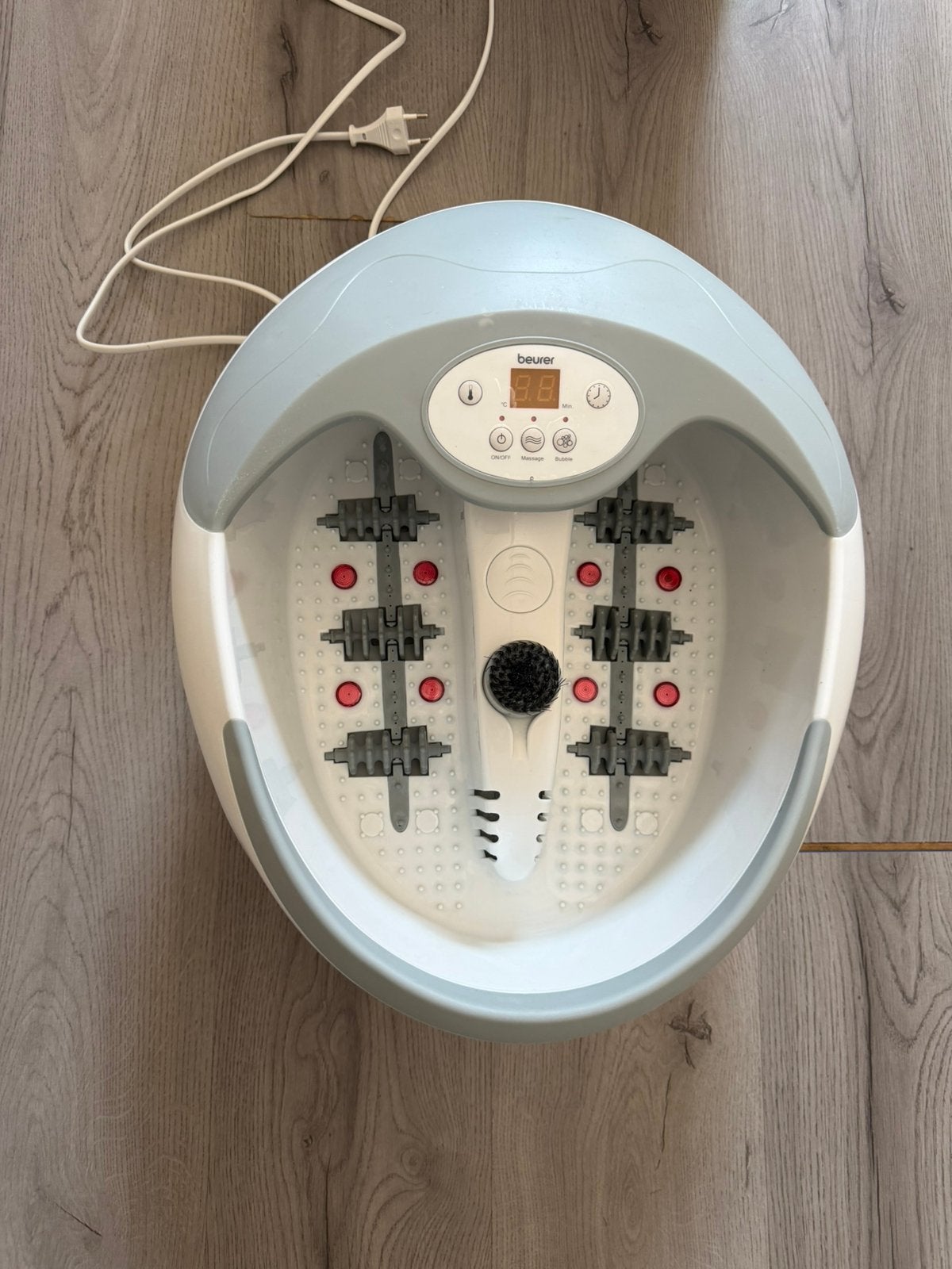 Beurer voetenbad met massage, bubbels en warmte – werkt goed, Ophalen, Zo goed als nieuw, Hand- en Voetverzorging