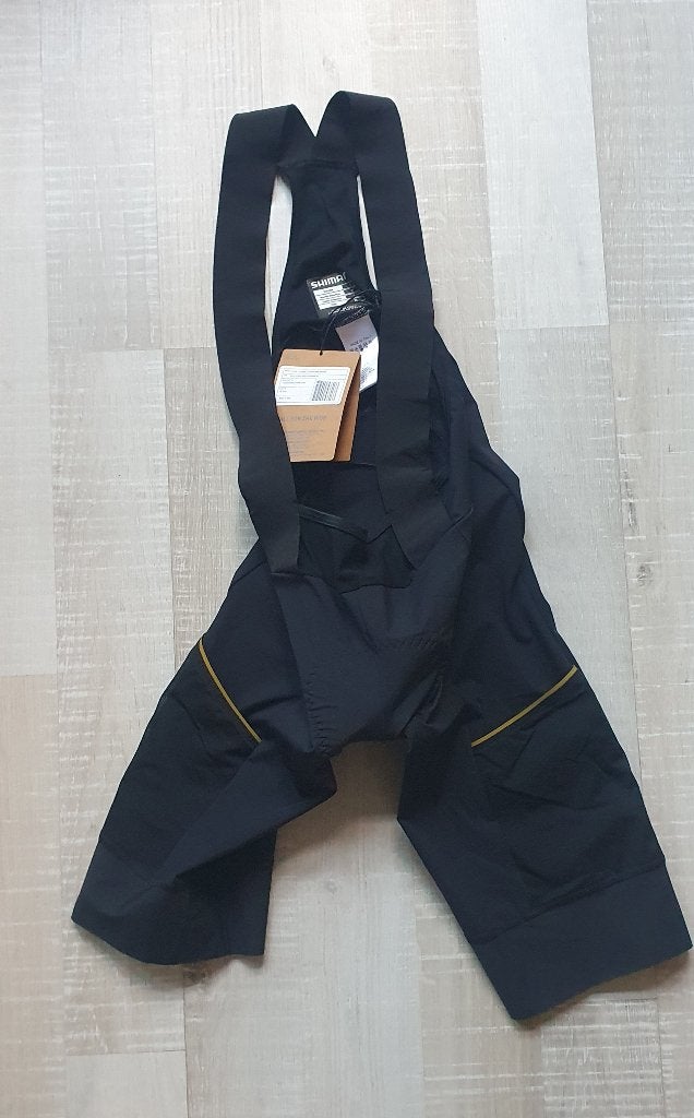 Nieuw Shimano fiets bib short man maat L zwart, Ophalen of Verzenden, Nieuw, Kleding
