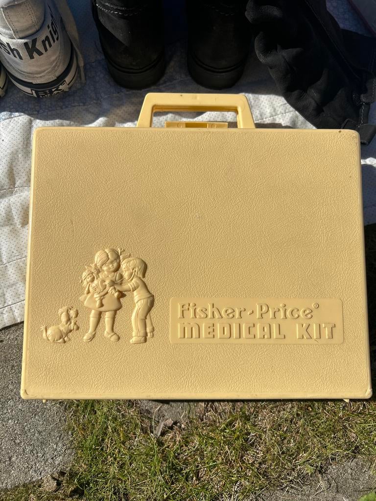 Vintage Fisher-Price Dokterskoffer - Speelgoed, Ophalen of Verzenden, Gebruikt, Jongen of Meisje