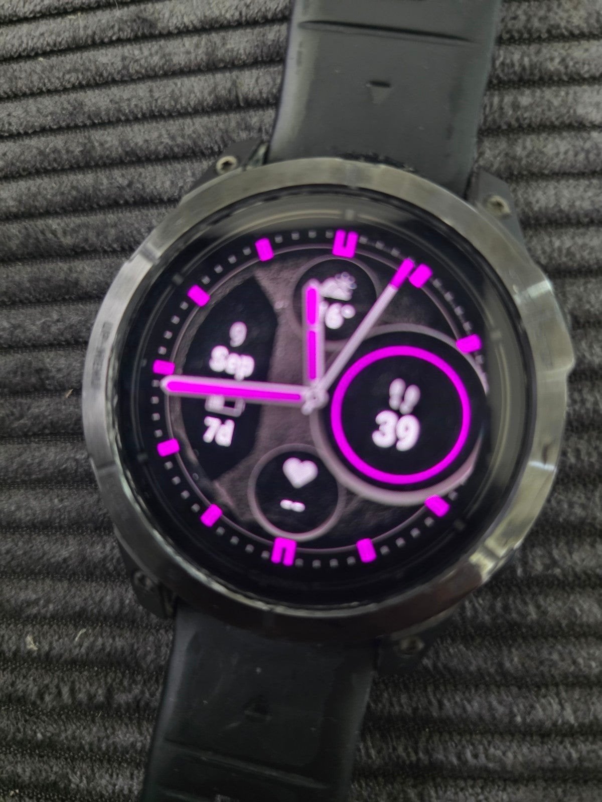 Garmin epix pro gen 2 aangeboden, Sieraden, Tassen en Uiterlijk, Ophalen of Verzenden, Zo goed als nieuw, Zwart, Android