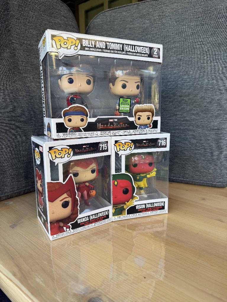Funko Pop - Wandavision Halloween familie collectie, Verzenden, Zo goed als nieuw