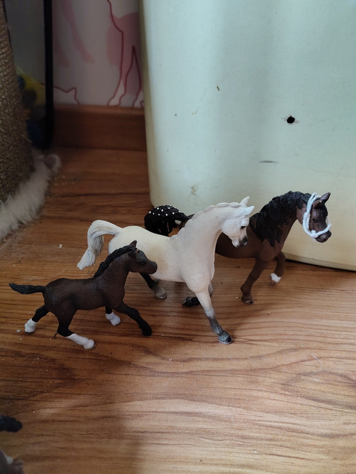 schleich arabieren, Verzamelen, Ophalen of Verzenden, Zo goed als nieuw, Paard, Beeldje of Figuurtje