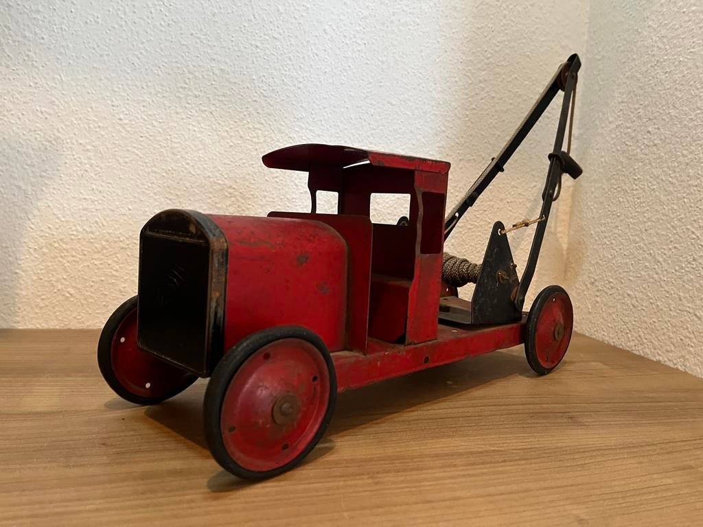 Triang Takelwagen uit 1930, Antiek en Kunst, Antiek | Speelgoed, Ophalen of Verzenden