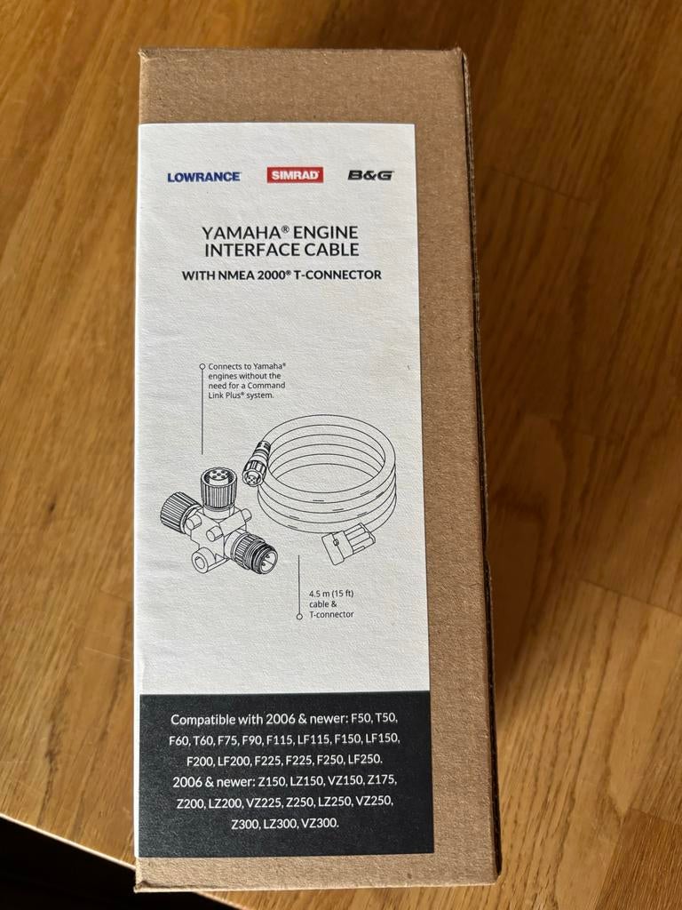 Yamaha Engine Interface Kabel NMEA 2000 T-connector, Watersport en Boten, Bootonderdelen, Nieuw, Motor en Techniek, Motorboot