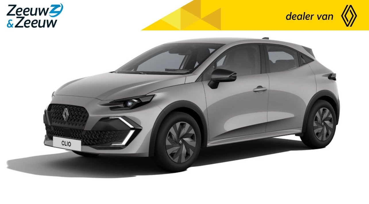 Renault Clio (Zeeuw & Zeeuw Private Lease Actie v.a. €368), Auto's, Voorwielaandrijving, Stof, Bedrijf, Handgeschakeld