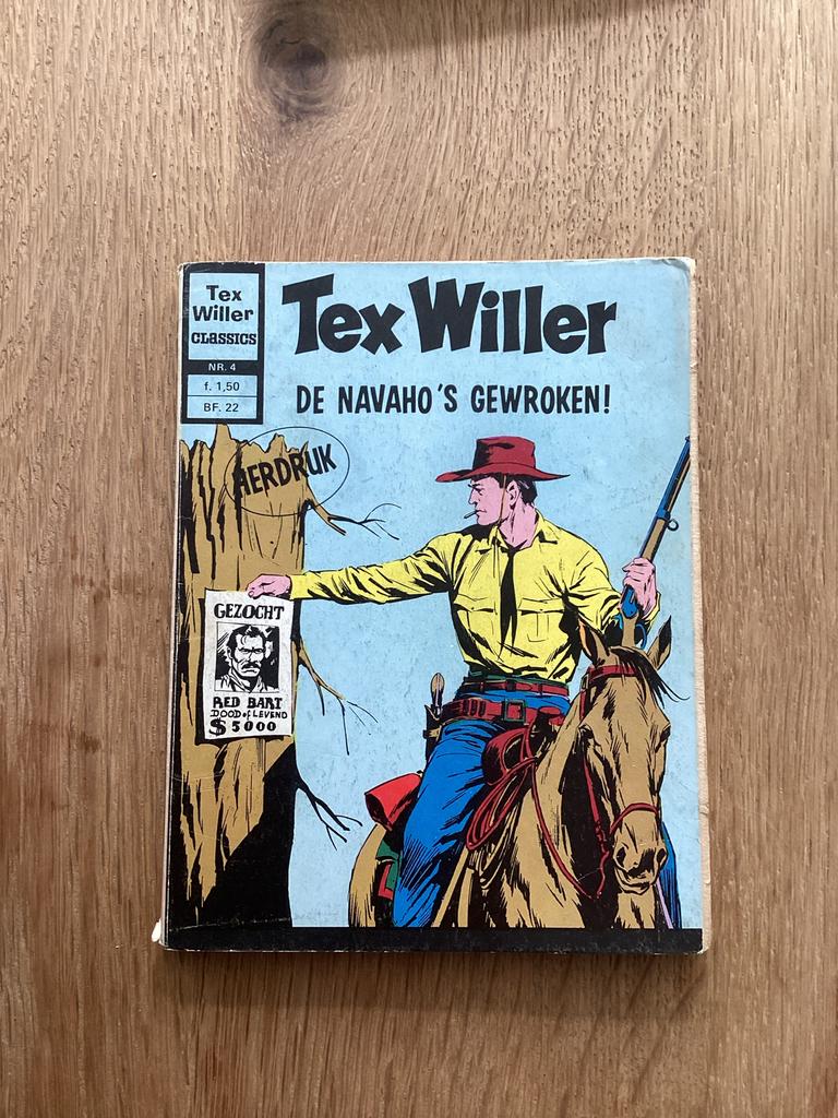 Tex Willer Classics nr 4: De Navaho's Gewroken (Herdruk), Eén stripboek, Ophalen of Verzenden, Gelezen