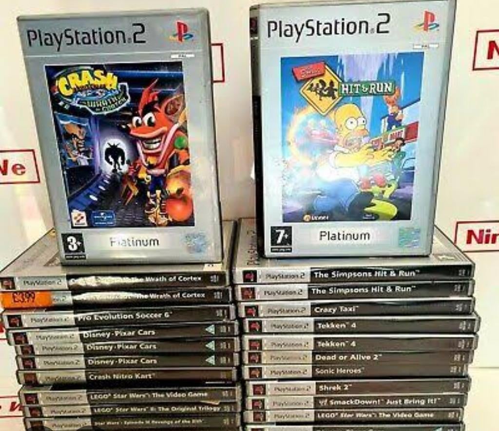 GEZOCHT playstation 2,1 spellen, Ophalen