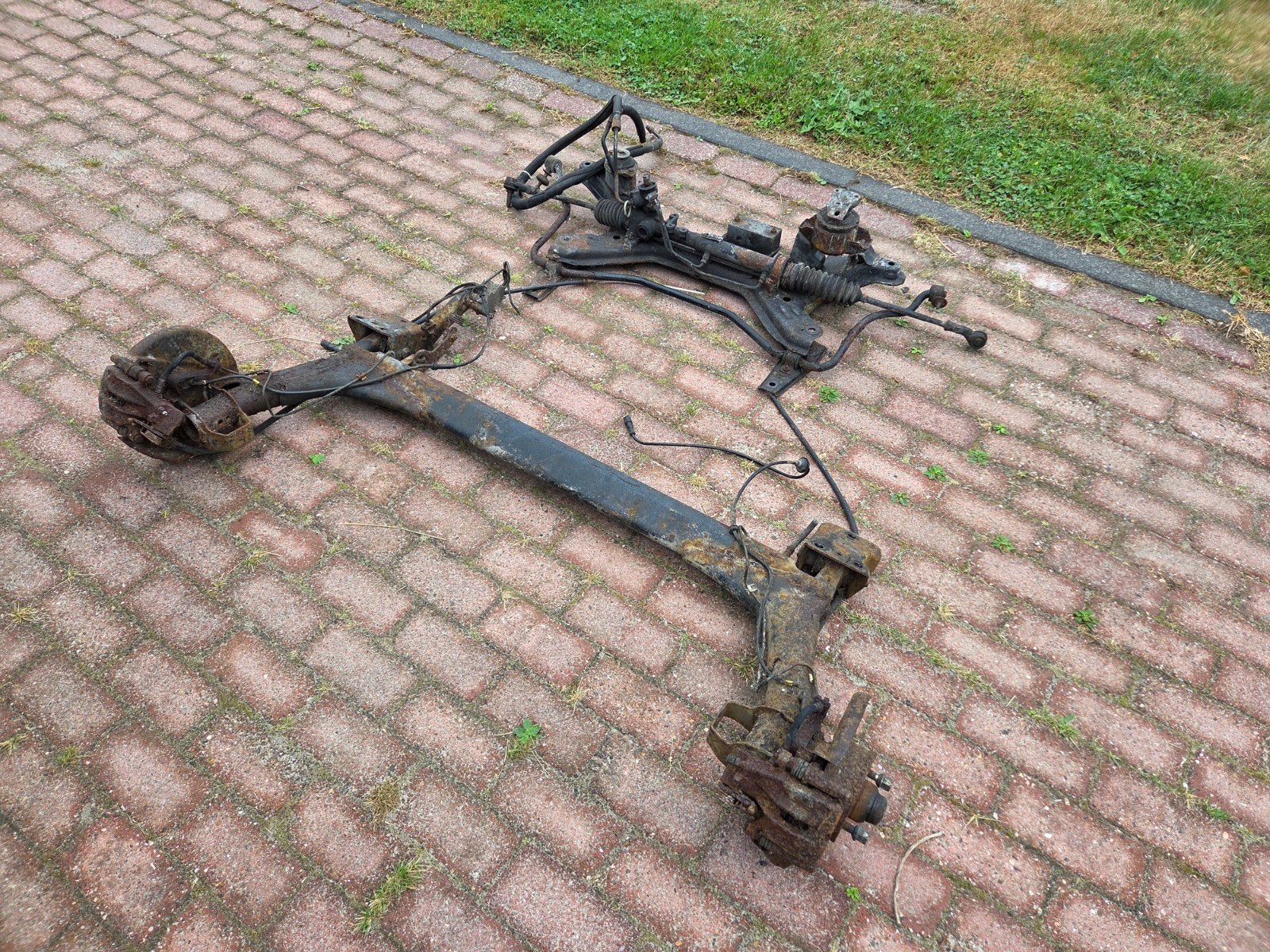 Subframe en achteras Golf, Jetta MK2 en Corrado, Ophalen, Gebruikt, Volkswagen