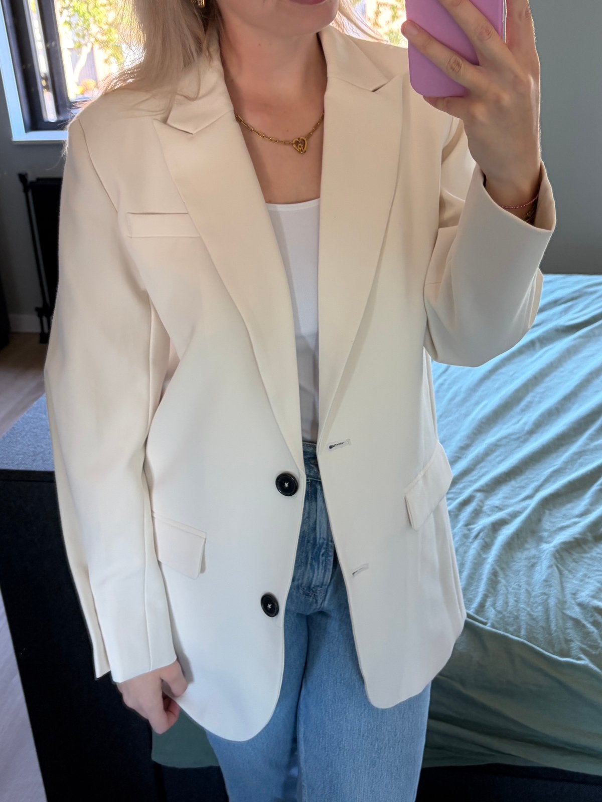 Shoeby - witte blazer, Wit, Nieuw, Ophalen of Verzenden, Jasje