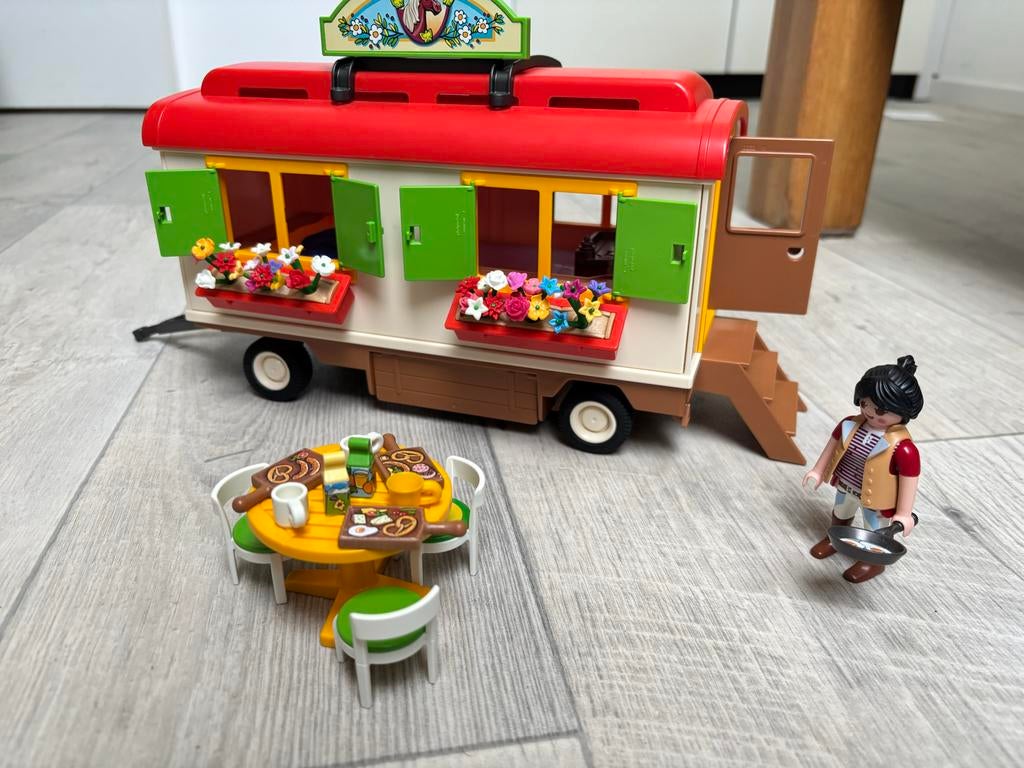 Playmobil Country Huifkar, Ophalen of Verzenden, Zo goed als nieuw, Complete set
