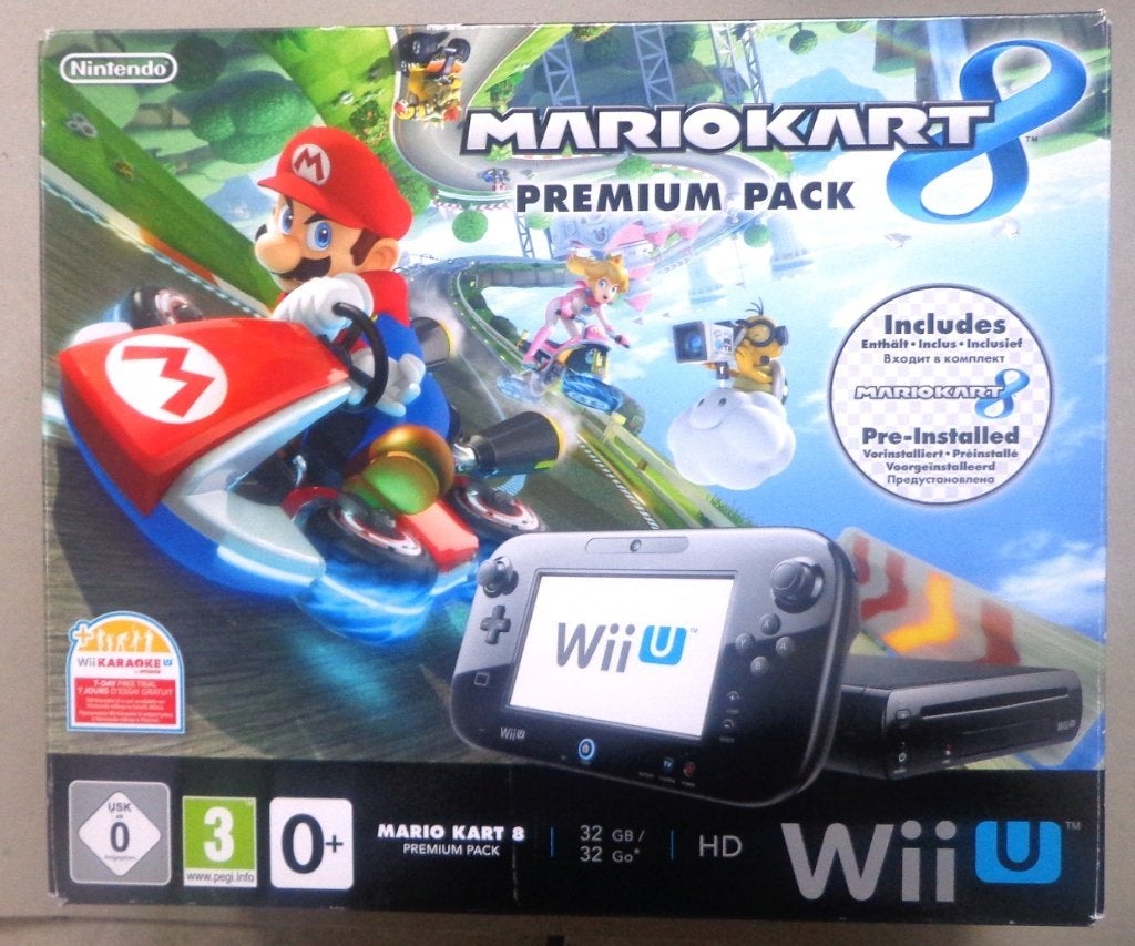 Wii U Mario Kart 8 Premium Pack compleet in doos, Spelcomputers en Games, Spelcomputers | Nintendo Wii U, Ophalen of Verzenden