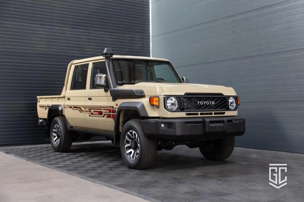 Toyota Land Cruiser GRJ79 Double Cab LX-Z A/T, Automaat, 228 pk, Gebruikt, Beige