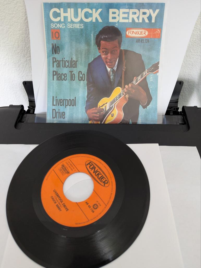 Chuck Berry - No Particular Place To Go ( vinyl single), Gebruikt, Single, Ophalen of Verzenden, Pop