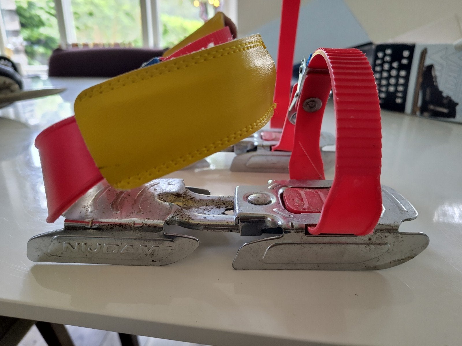 Schaatsen, glij-ijzers maat 24 tot 34, Ophalen of Verzenden, Gebruikt, Overige typen, Nijdam