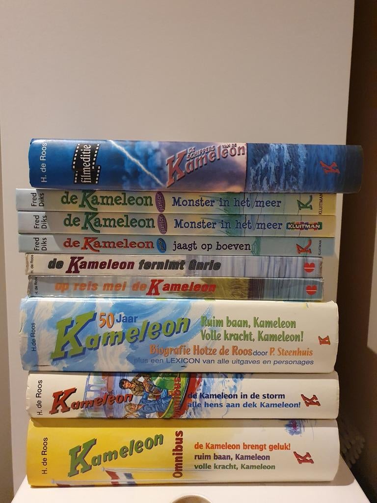 Stapel bijzondere Kameleon boeken ook te koop per stuk, Boeken, Ophalen of Verzenden, Gelezen