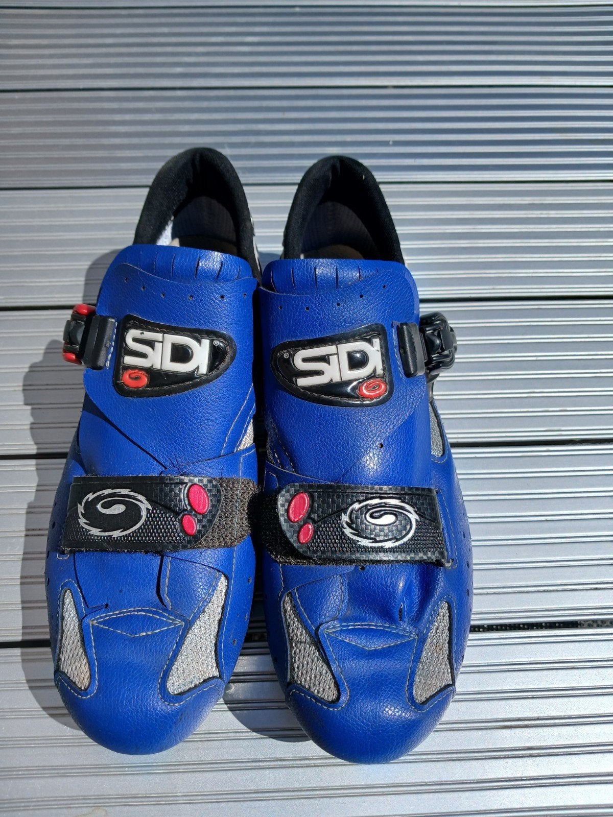 Sidi fietsschoenen - Blauw - Maat 42, Ophalen, Gebruikt, Heren, Schoenen
