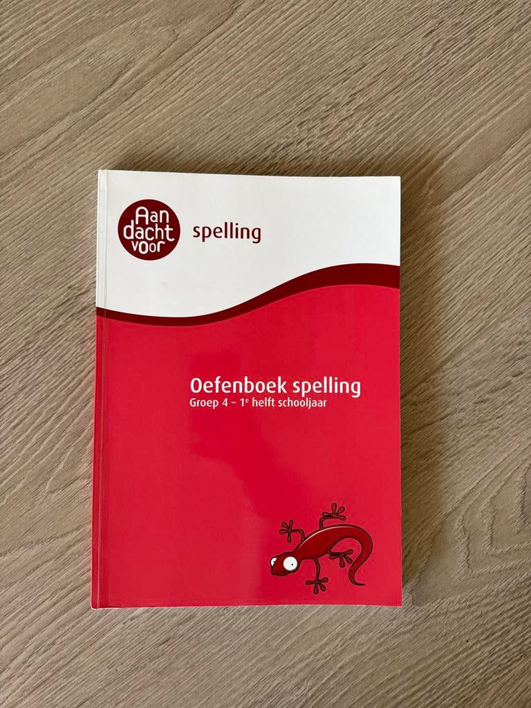 Oefenboek spelling Groep 4 - 1e helft schooljaar, Ophalen of Verzenden, Zo goed als nieuw, Overige niveaus, Nederlands