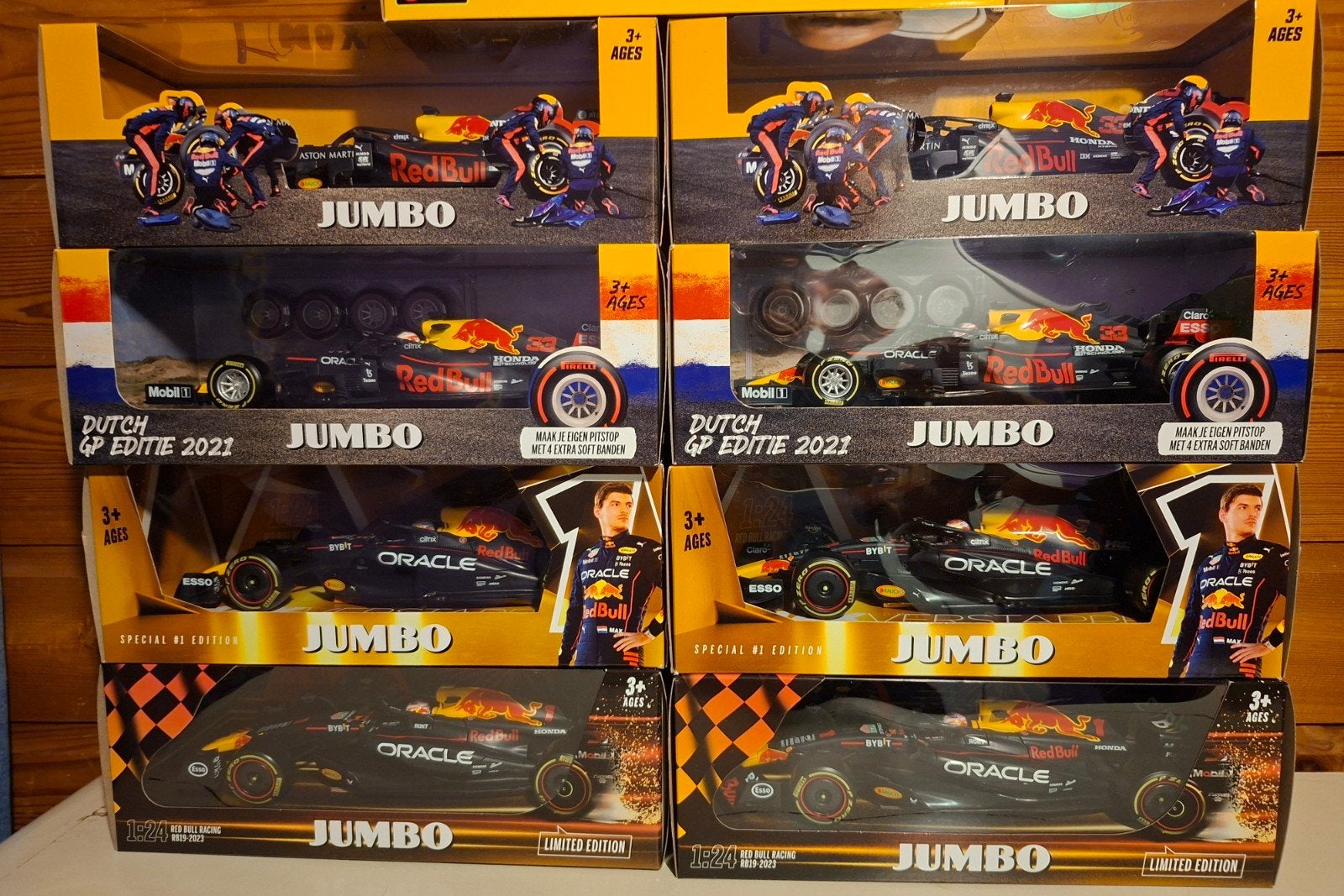 Jumbo Red Bull Racing F1 Max Verstappen modelauto's, Ophalen of Verzenden, Nieuw, Overige typen