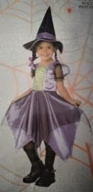 Super leuke Heks outfit mt 92, Kinderen en Baby's, Ophalen of Verzenden, Nieuw, 104 of kleiner, Meisje