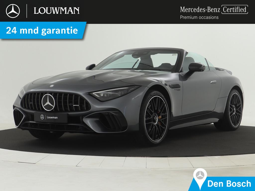 Mercedes-Benz SL-Klasse 63 AMG 4MATIC+ | AMG track pace | AM, Auto's, Automaat, Achterwielaandrijving, Leder, 2 stoelen