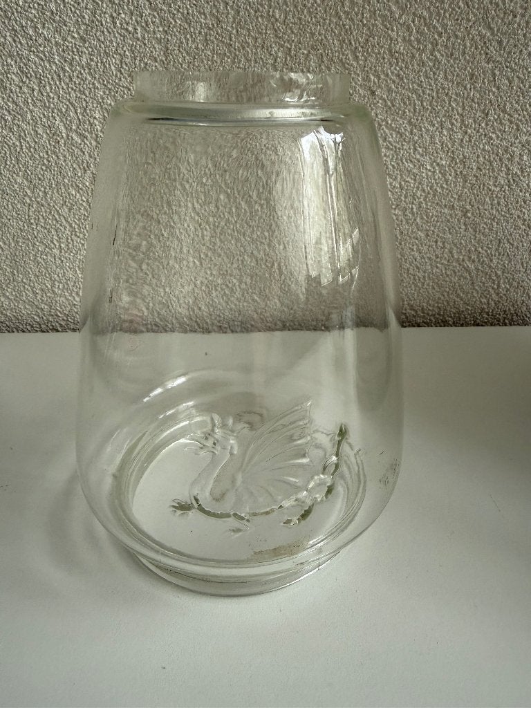 Kastrup Glasvaerk 'Draken' glas (klein model) stormlampen, Ophalen of Verzenden