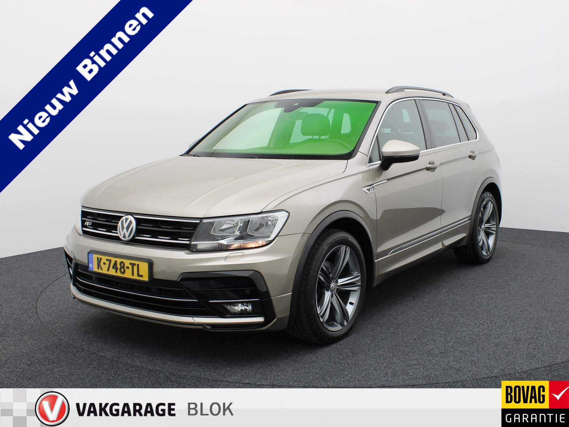 Volkswagen Tiguan 1.4 TSI ACT Highline Business R | 3x R-Lin, 12 maanden, Euro 6, 4 cilinders, Geel