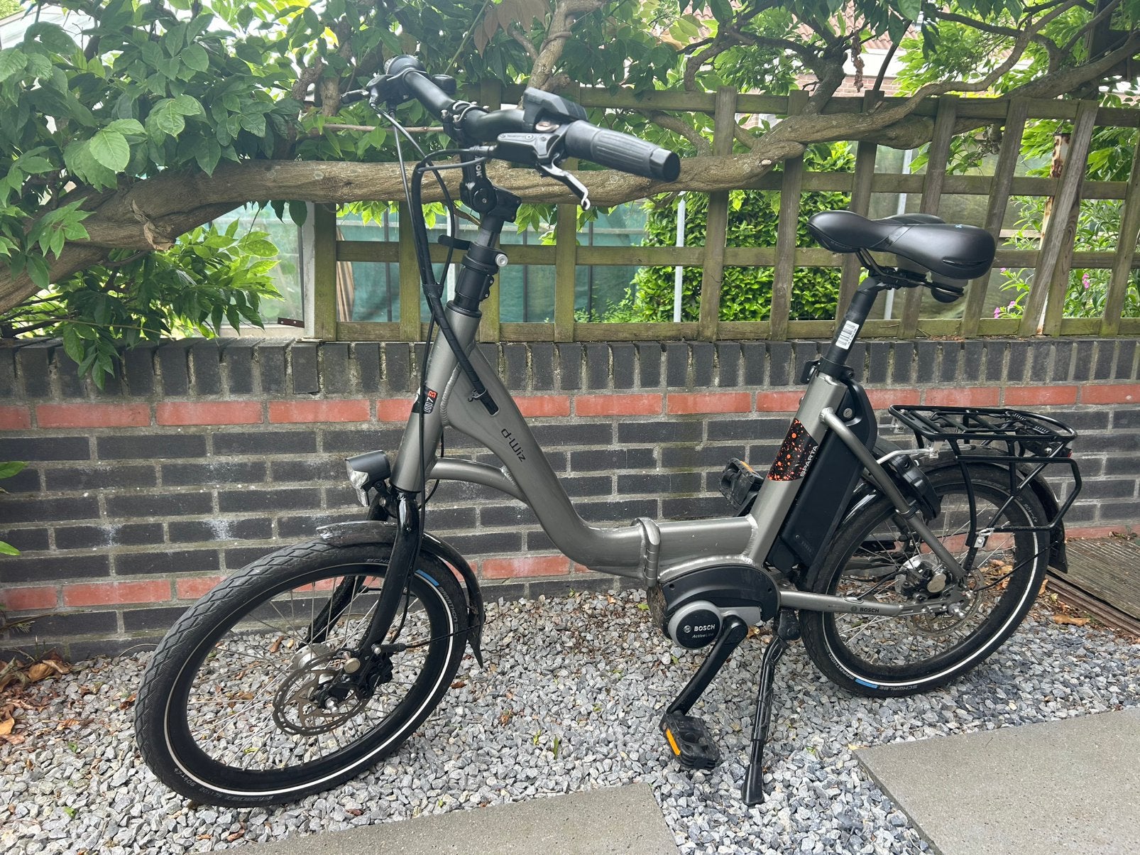 Elektrische vouwfiets Sparta D WIZ Fold, Fietsen en Brommers, Elektrische fietsen, Minder dan 47 cm, Ophalen, Zo goed als nieuw