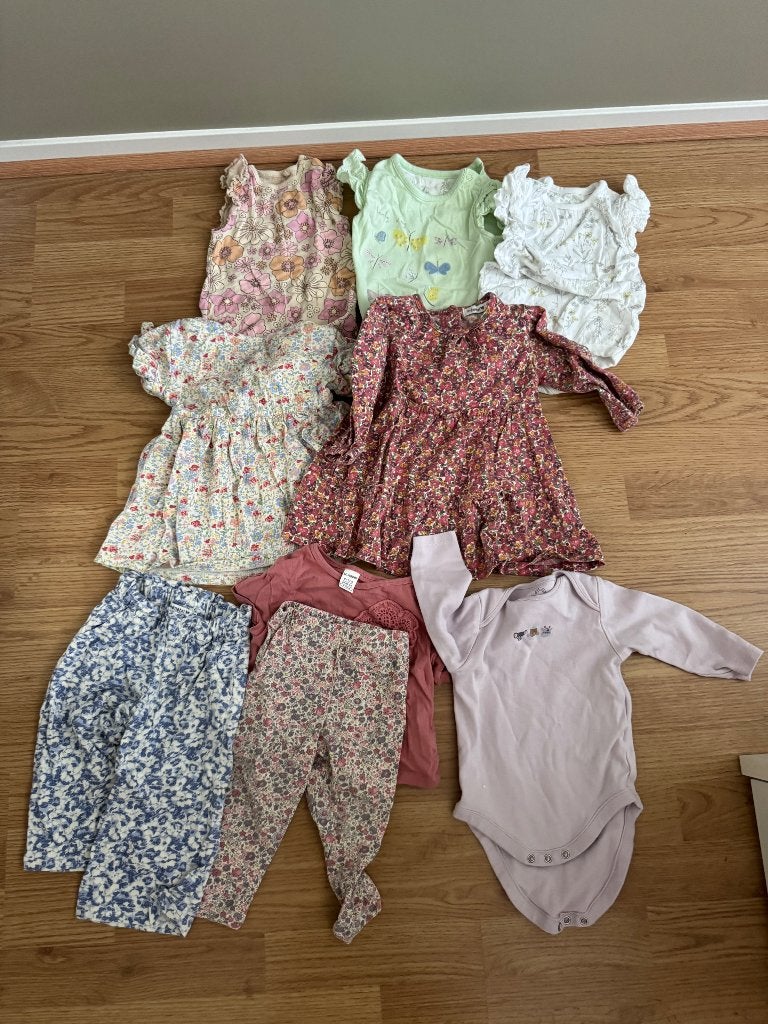 Set van baby kinderkleding maat 80, Ophalen of Verzenden, Zo goed als nieuw, Meisje, Overige typen