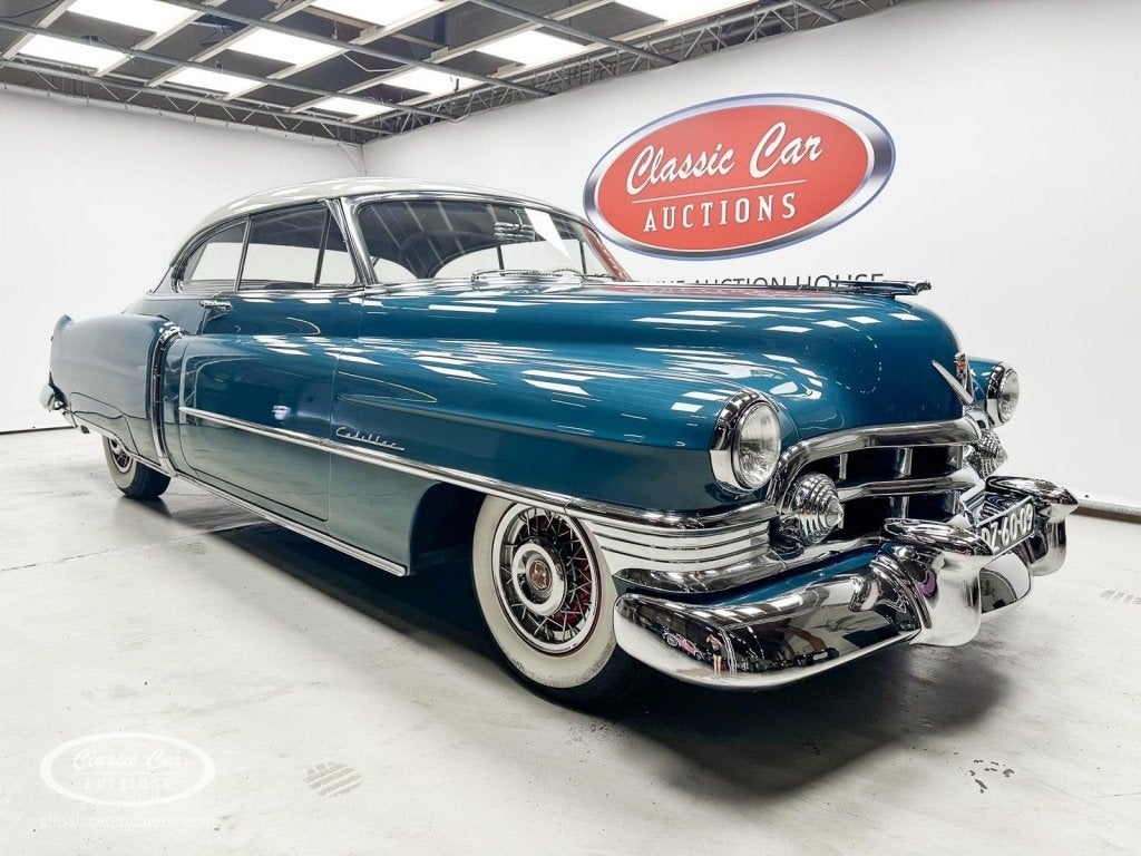 Cadillac OVERIGE TYPE 62 Coupe - ONLINE AUCTION, Auto's, Oldtimers, Blauw, Bedrijf, 6 stoelen, Geïmporteerd