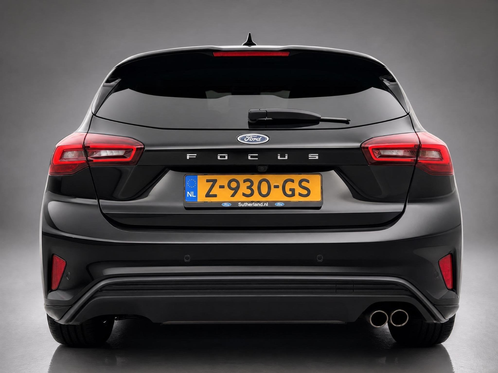 Ford Focus 1.0 EcoBoost Hybrid ST Line X 155pk Automaat | Ad, Auto's, Stof, Gebruikt, Zwart, Origineel Nederlands