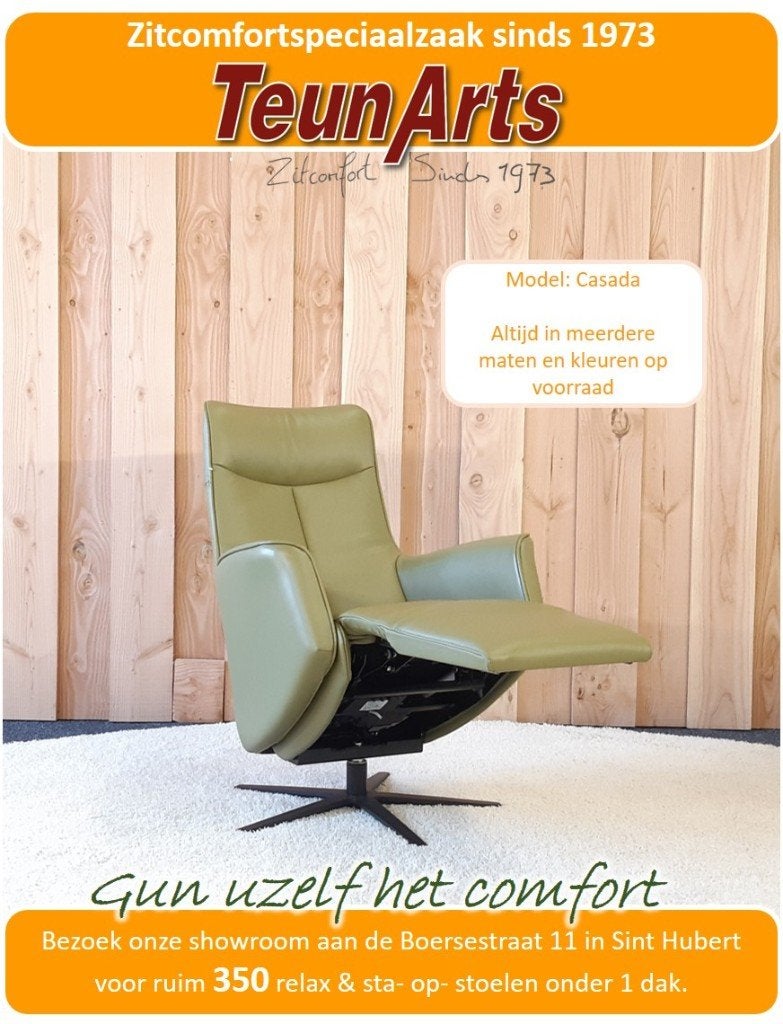 Teun Arts - ruim 350 relax stoelen onder 1 dak - sinds 1973!, Huis en Inrichting, Nieuw, Ophalen of Verzenden, Vijf, Zes of meer stoelen