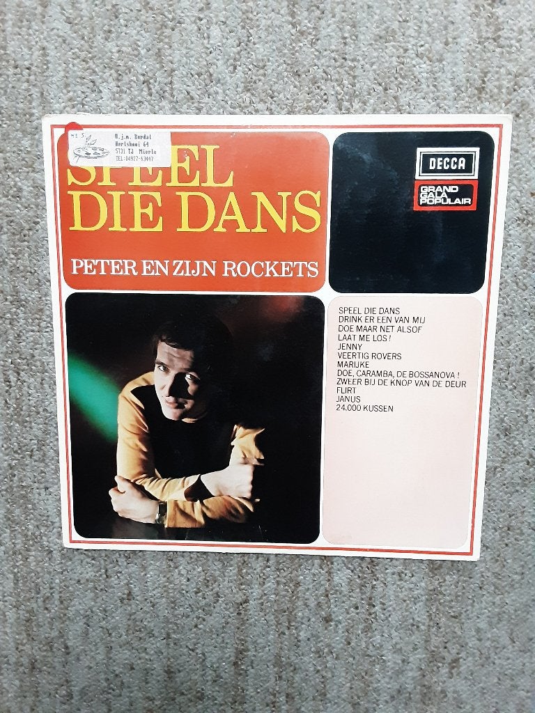 vinyl lp Peter En Zijn Rockets speel die dans, LP, Gebruikt, Ophalen of Verzenden, Levenslied of Smartlap
