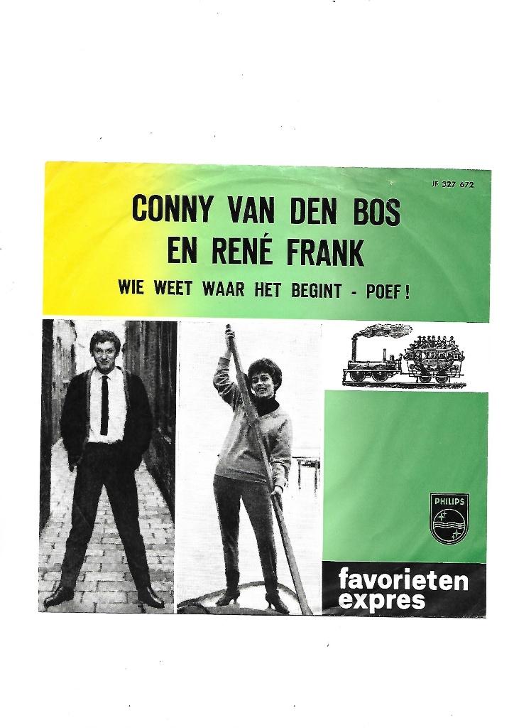 Conny Van Den Bos* En René Frank .Favorieten expres .Piraat, 7 inch, Ophalen of Verzenden, Zo goed als nieuw, Levenslied of Smartlap