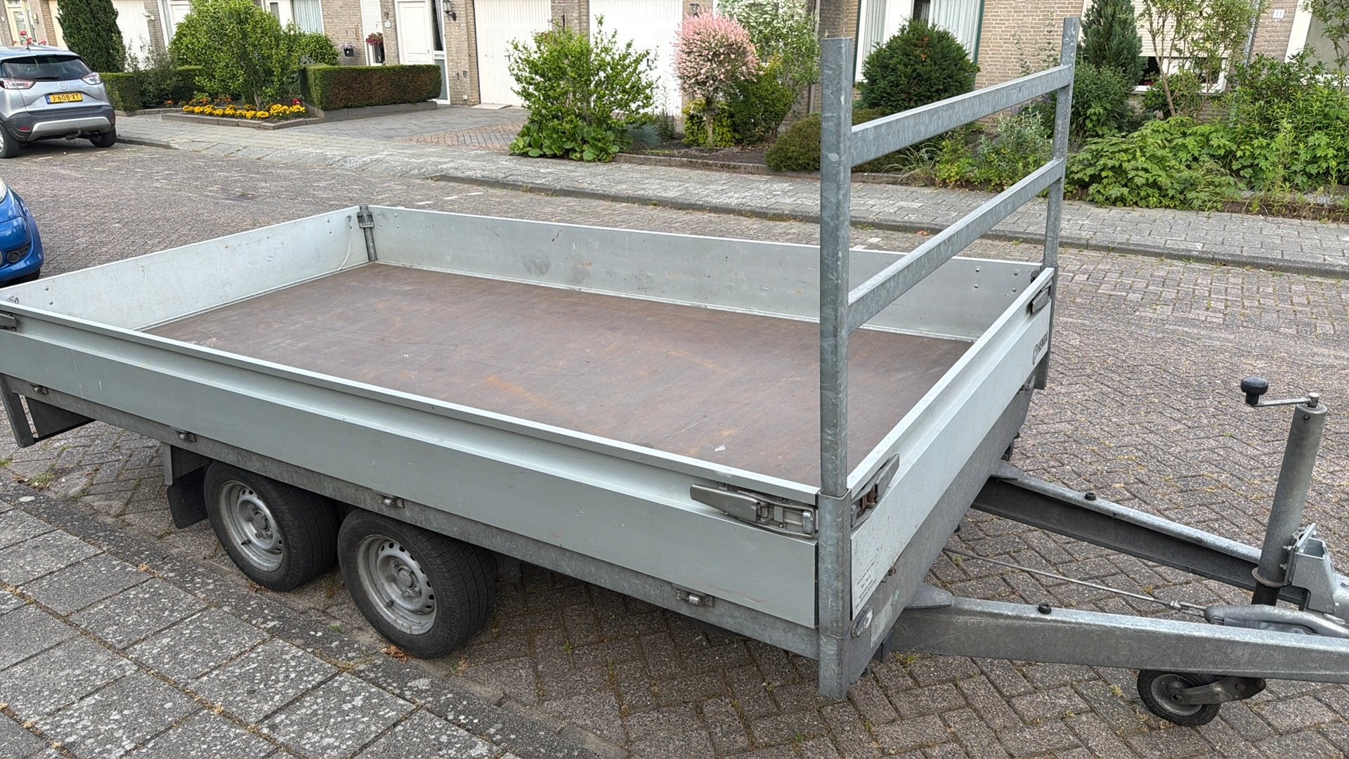 Henca Aanhangwagen 351x185 cm, 2700 kg - Zeer mooie staat, Ophalen, Zo goed als nieuw