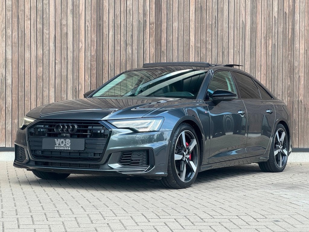Audi A6 Limousine 55 TFSI e quattro Competition /S-Line /ACC, Automaat, Automatische klimaatregeling, Gebruikt, Zwart