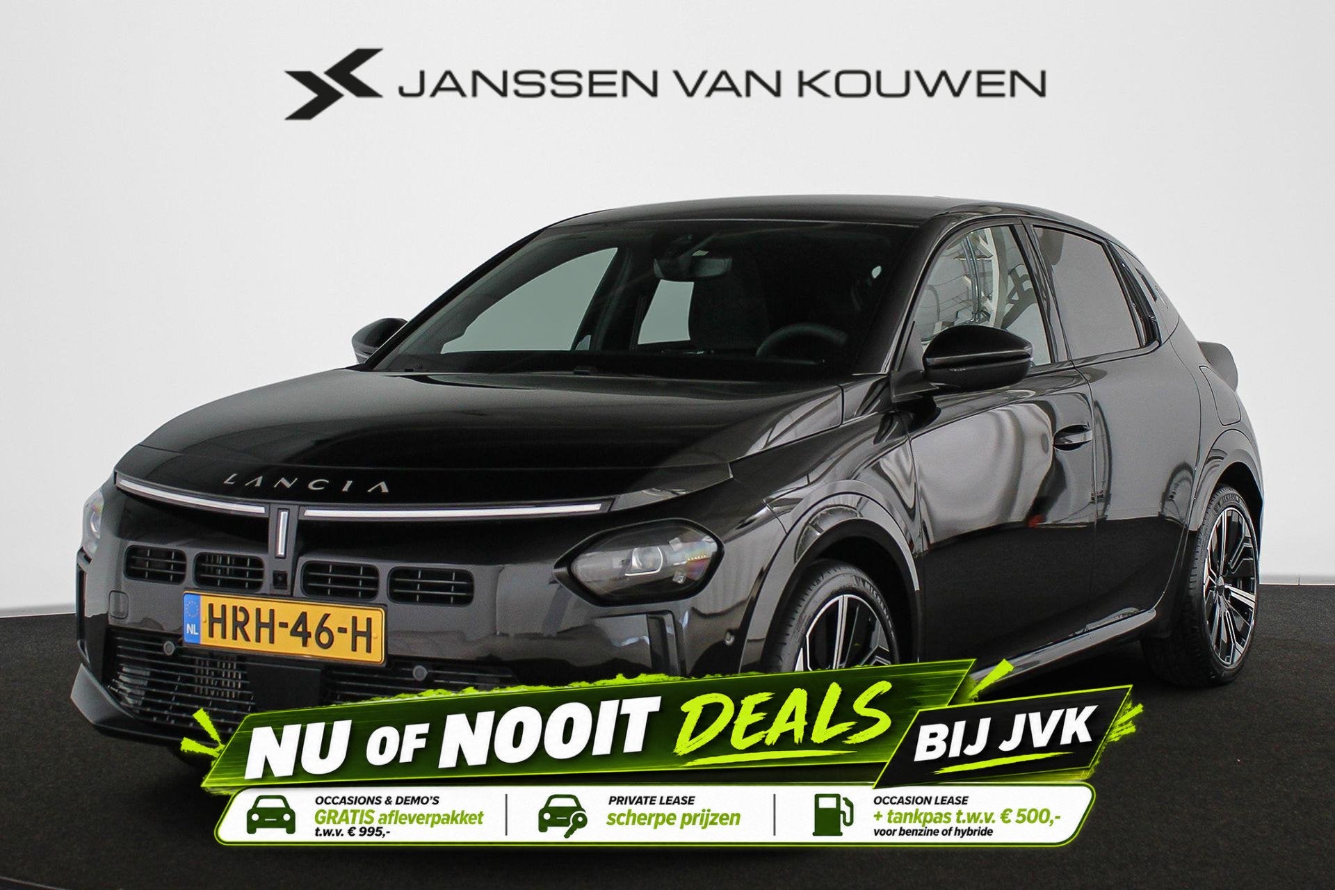 Lancia Ypsilon 1.2 Turbo Hybrid LX Automaat Camera Apple Car, Auto's, Stof, Gebruikt, Euro 6, 1199 cc