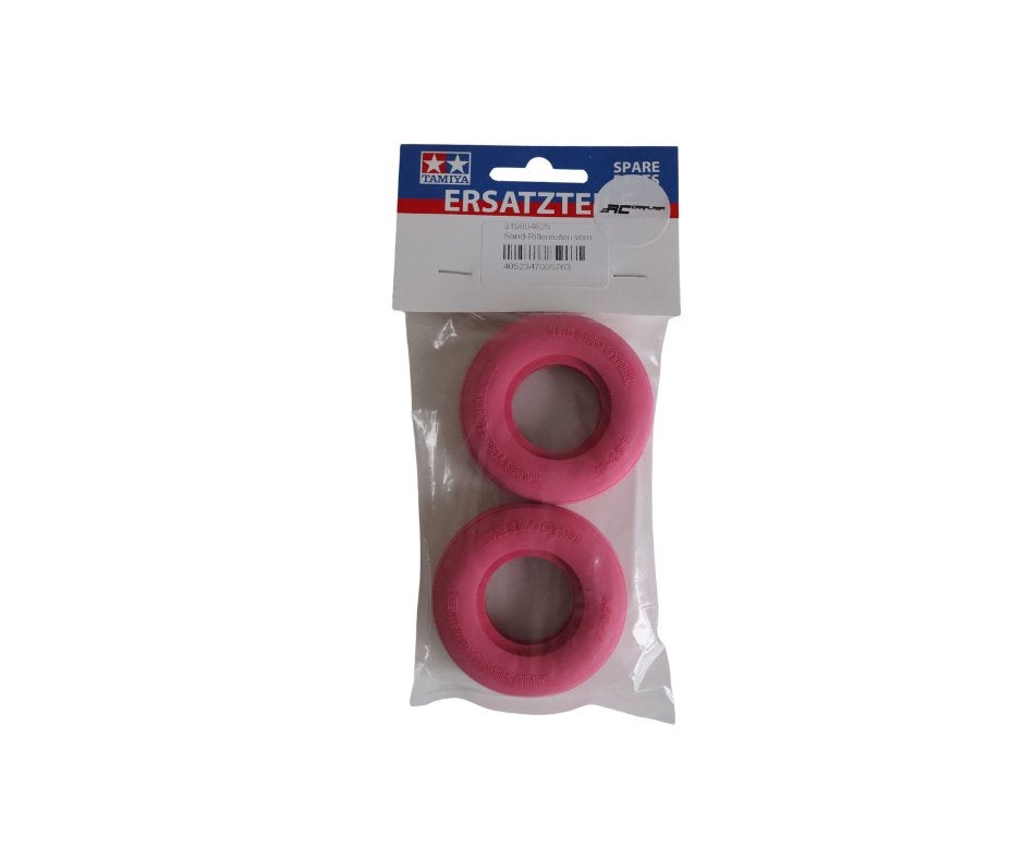 Tamiya Sand-Grooved Front Tire Pink (2) 19804625