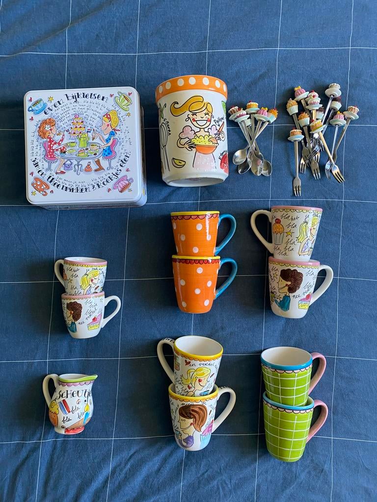 Blond Amsterdam Servies en Accessoires, Ophalen, Blond Amsterdam, Zo goed als nieuw, Kop(pen) en/of Schotel(s)