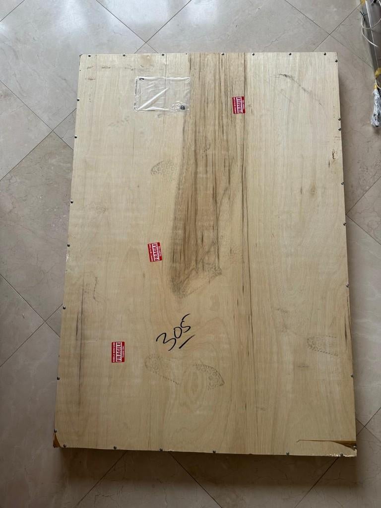 Schilderij transport box / Hout, Ophalen, Gebruikt