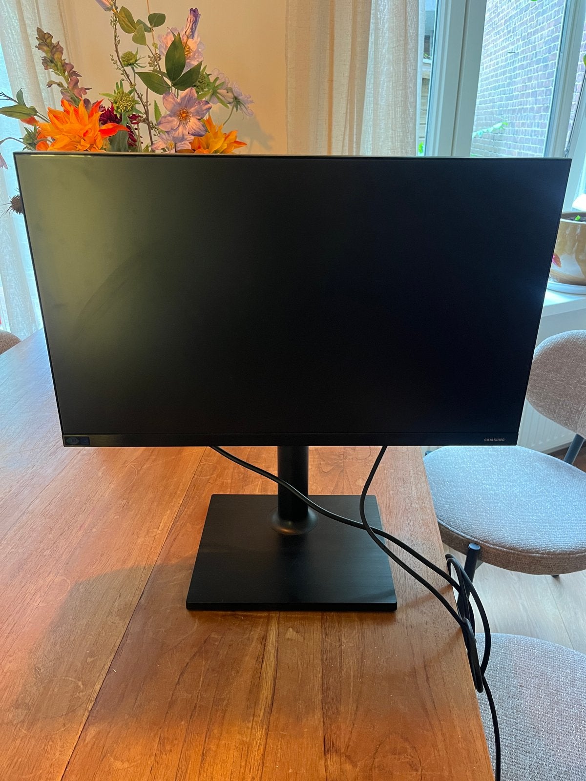 Samsung F24T450FQ 24 inch Full HD Monitor, HDMI, In hoogte verstelbaar, Full HD, Ophalen of Verzenden