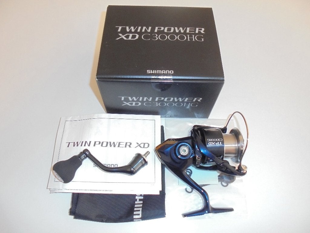 Shimano TwinPower XD FA C3000HG-4000PG-4000HG-C5000XG, Ophalen of Verzenden, Nieuw, Molen