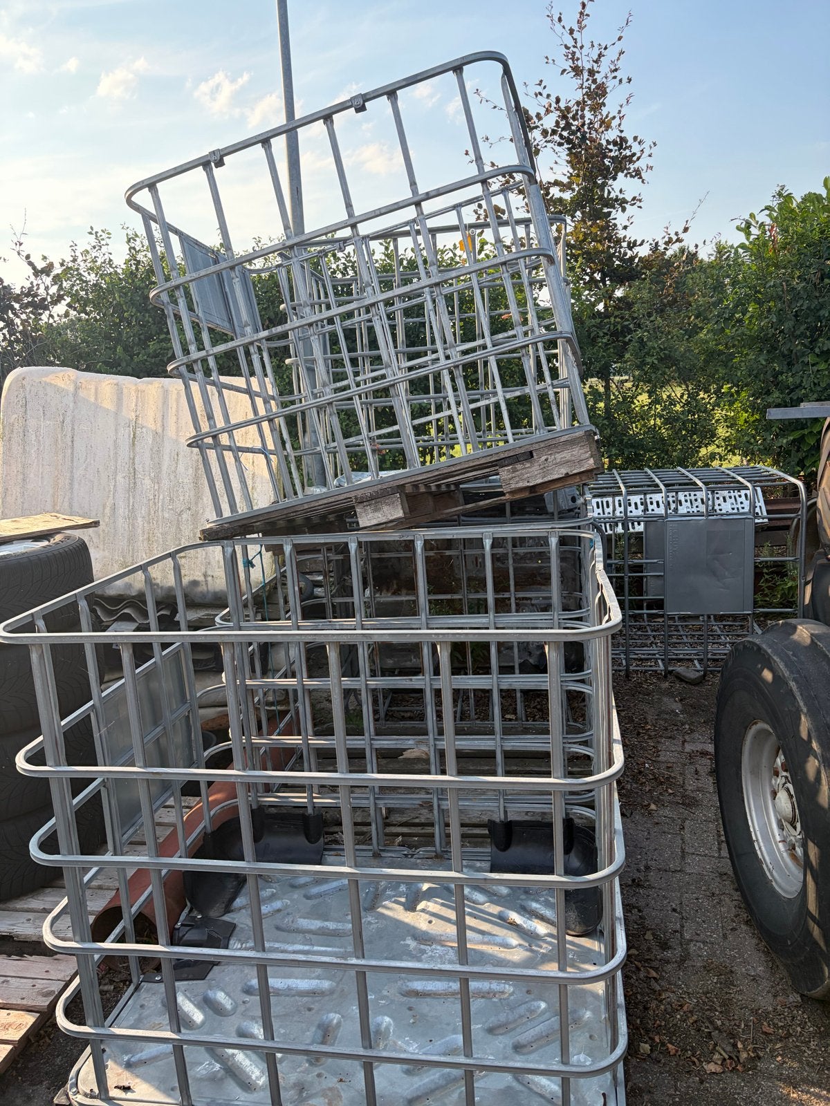 IBC Kratten met defecte pallet, Ophalen, Gebruikt, 100 cm of meer, 60 cm of meer