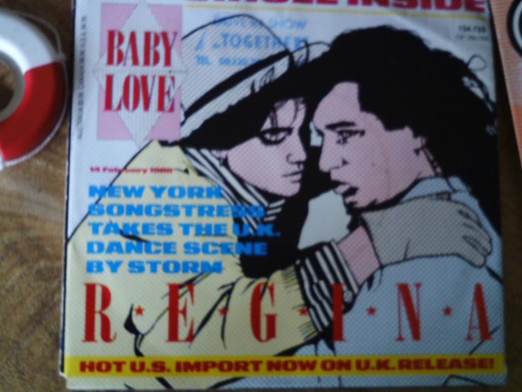 regina -- baby love 11mei, 7 inch, Ophalen of Verzenden, Pop, Single