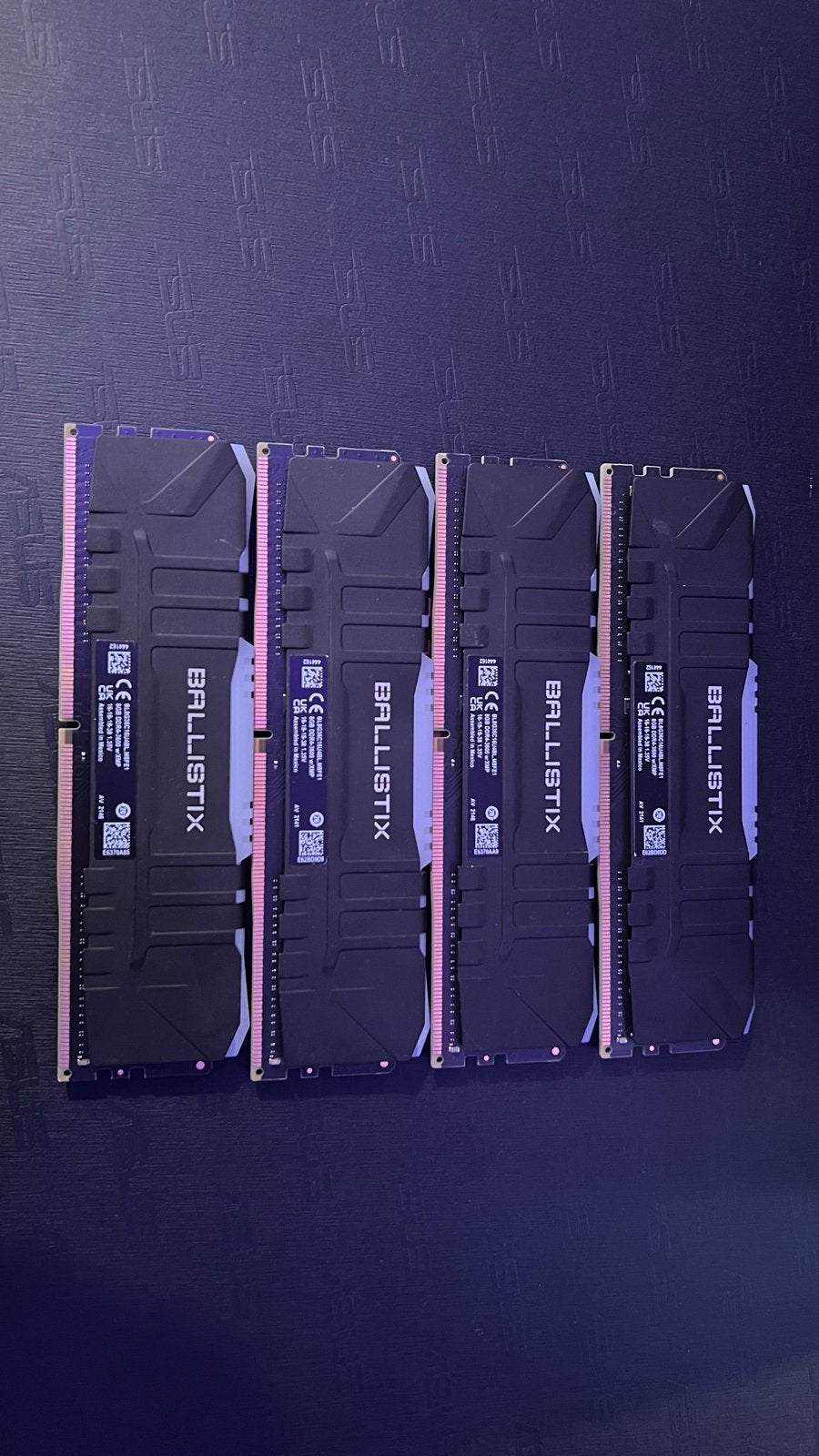 Ballistix DDR4 RAM Geheugen - 4x 8GB (32GB totaal), Computers en Software, Ophalen, 32 GB, DDR4, Zo goed als nieuw