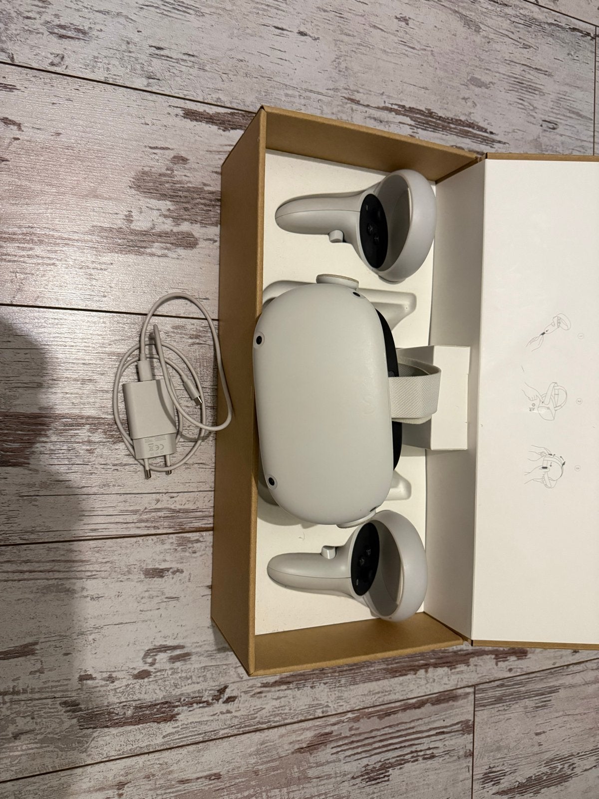 Meta Quest 2 128GB - Nette staat met originele doos, Spelcomputers en Games, Virtual Reality, Ophalen, Zo goed als nieuw, VR-bril